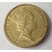 AUSTRALIA 1998 . TWO 2 DOLLARS COIN . ERROR . OFF CENTRE MIS-STRIKE